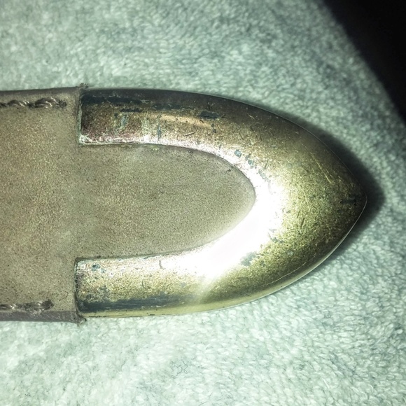 Vintage Lejon for Nordstrom nubuck belt size S - Picture 5 of 5